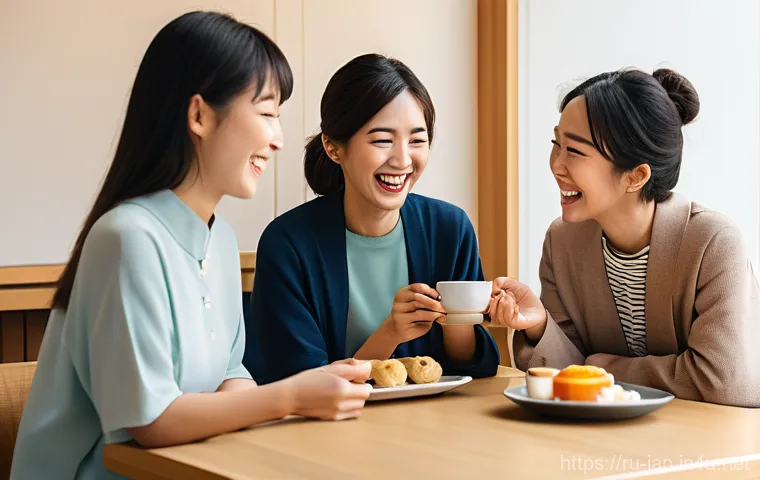일본어와 중국어의 차이 - A discreet video call window shows an engaging conversation with a friendly native Chinese speaker, ...