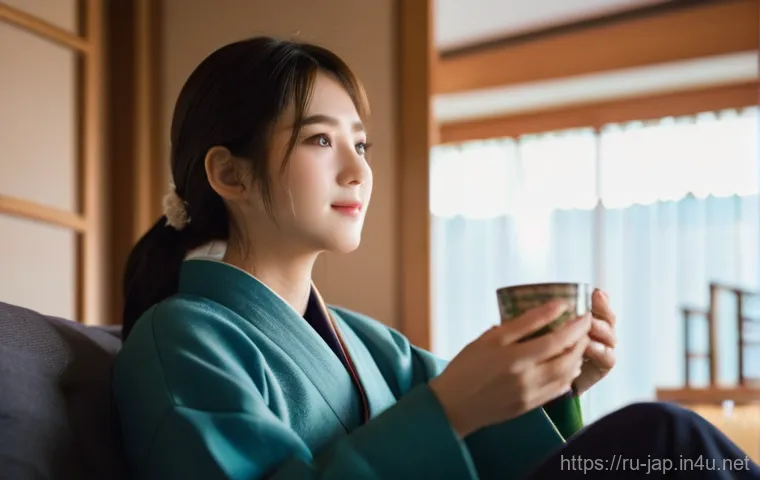 일본어 필수 단어 1000개 - **Prompt 2: A Moment of Connection in Kyoto**
    A vibrant outdoor scene depicting a young adult, a...